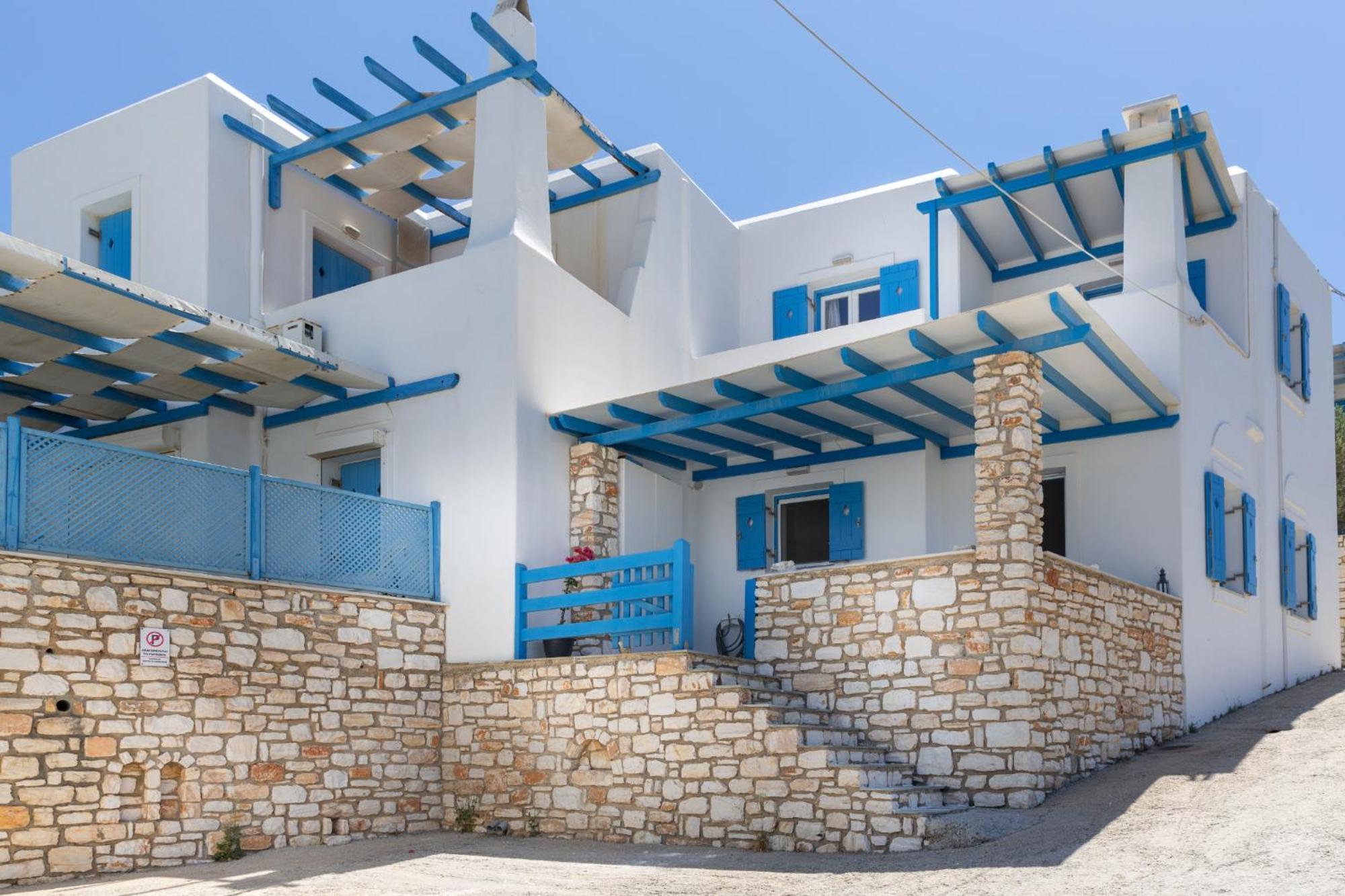 Cycladic Luxurious Maisonette เนาซา ภายนอก รูปภาพ